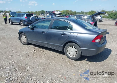 2009 Honda Civic Hybrid from USA, damaged, VIN JHMFA36299S003979